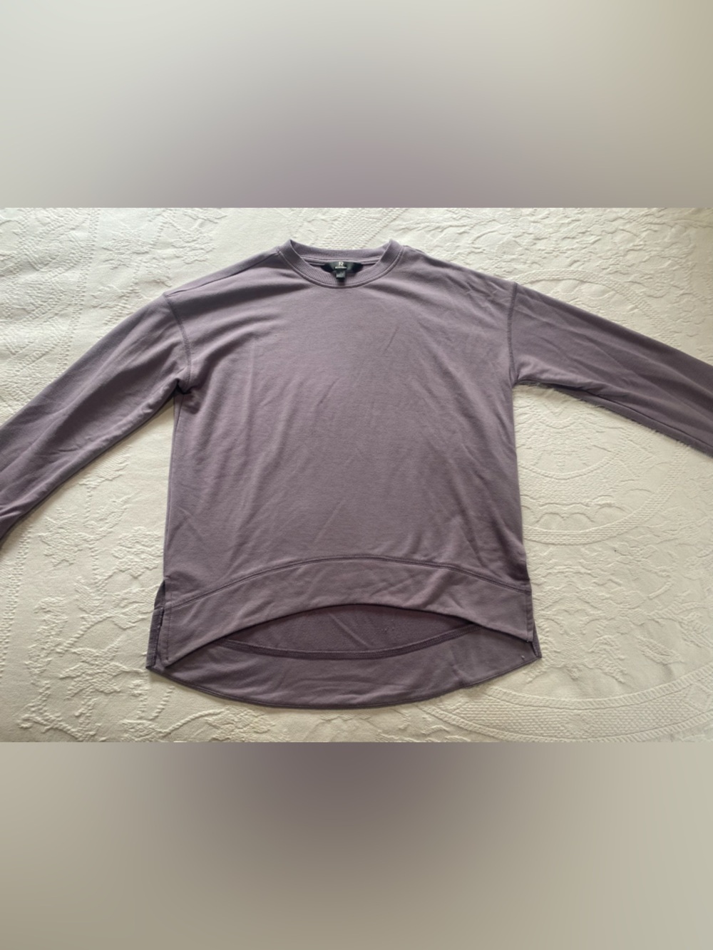 Girls' Long-Sleeve Crewneck Athletic Top